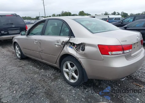 2007 Hyundai Sonata Limited/Se V6 из США, поврежденный, VIN 5NPEU46F87H206144